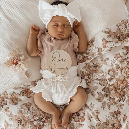 Frill Ribbed Baby Bloomers,Shorts