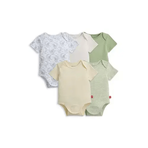 Unisex Bodysuit Bundle, Pack of 5 - Baby