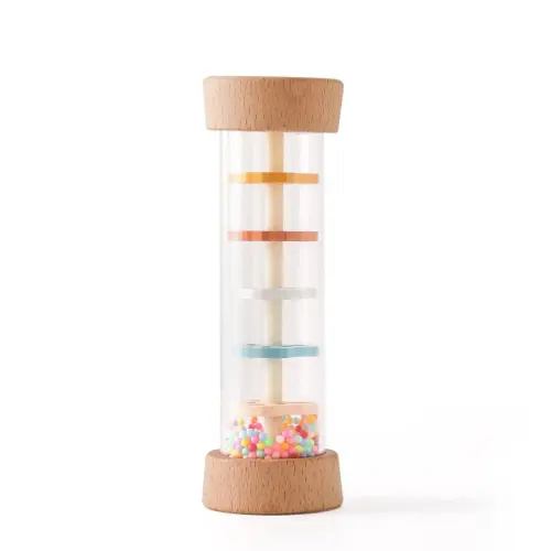 Wooden Rain Sound Cylinder | Montessori Sensory Toy | Auditory Development – Playroom Collective