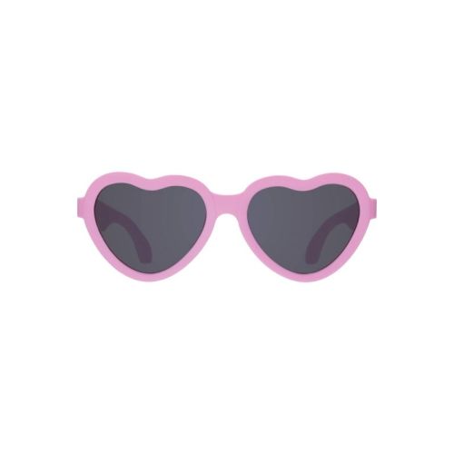 Babiators Rubber Heart Sunglasses - Pink: Maximum UV Protection, One Size Fits Most