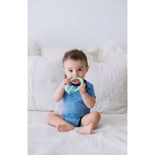 Itzy Ritzy Ring Cactus Rattle & Teether - Green
