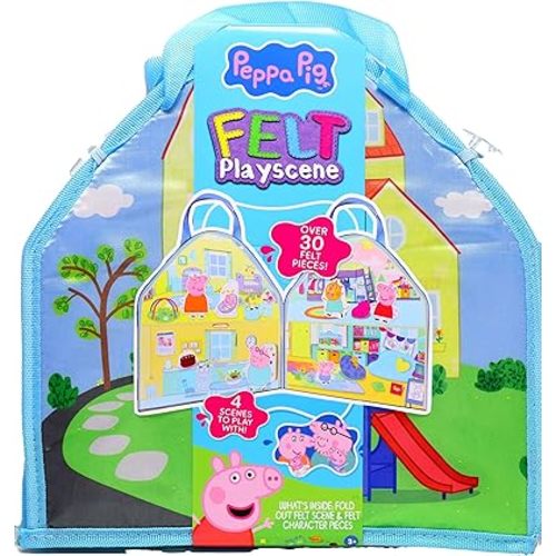Tara Toy Peppa Pig Felt Playscene