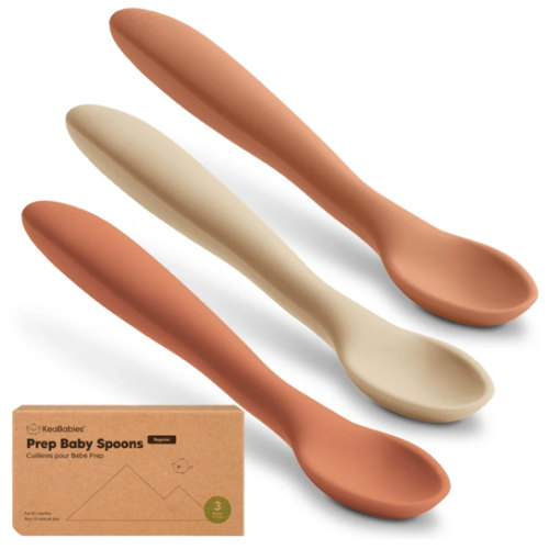 3-Pack Prep Baby Spoons – KeaBabies