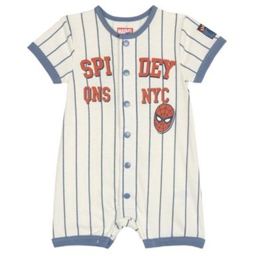 Marvel Spider-Man Baby Boys' Athletic Graphic Jersey Coverall Outfit Spider Man Blue 0-3 Months