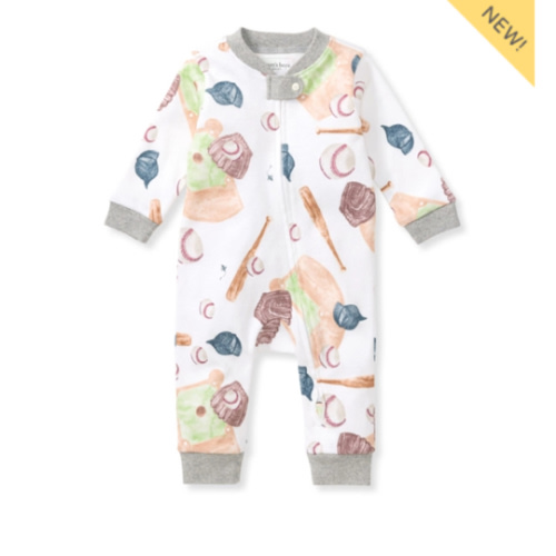 Baseball Organic Cotton Sleep & Play
