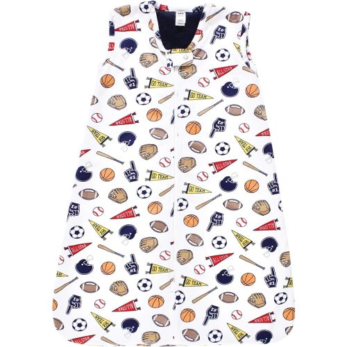 Hudson Baby unisex-baby Plush Faux Fur Sleeping Bag, Wearable Blanket