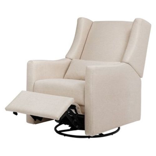 Babyletto Kiwi Recliner and Swivel Glider - Performance Beach Eco-Weave