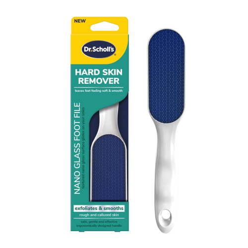 Dr. Scholl's Hard Skin Remover Nano Glass Foot File Foot Callus Remover for Soft Smooth Feet