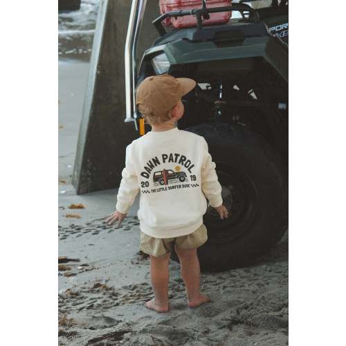 Dawn Patrol Little Surfer Dude Logo Crewneck