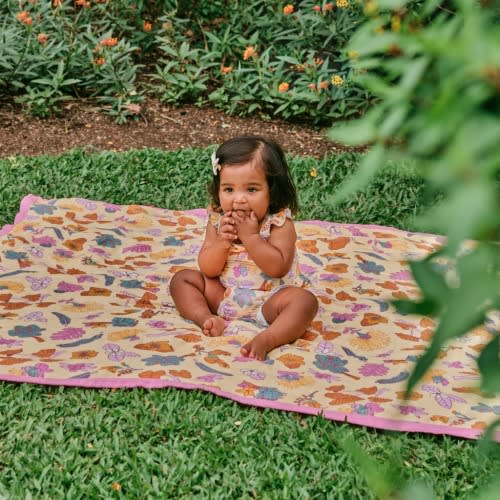 Roots & Blooms Throw Blanket