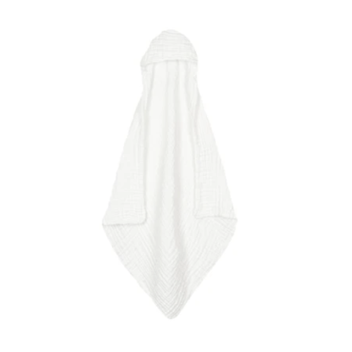 Bath - Infant Hooded Towel - White