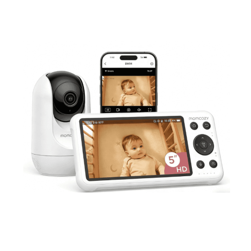 Momcozy Smart WiFi Baby Monitor BM04, 1 Camera