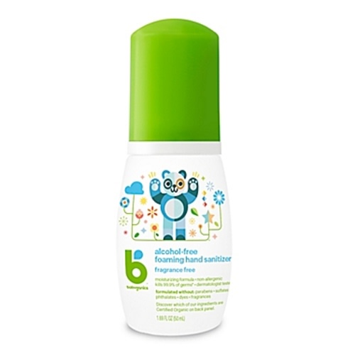 Babyganics® 1.69 oz. Fragrance-Free Alcohol-Free Foaming Hand SanitizerBabyganics® 1.69 oz. Fragrance-Free Alcohol-Free Foaming Hand SanitizerChange Options