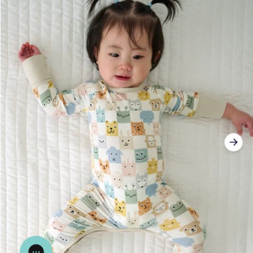 Check Mates Crescent Zippy - Little Sleepies