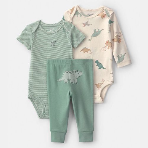 Baby Boy Carter's Cotton 3-Piece Bodysuit & Pant Set