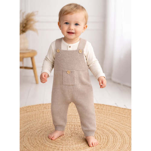 Ezra Cotton Knitted Jumper – Olive and Cradle