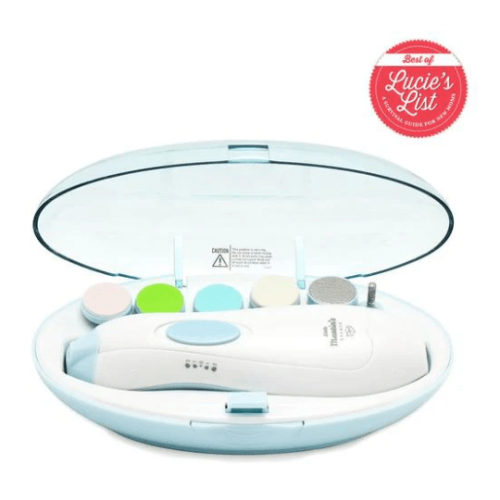 Baby Nail File with Light, Little Martin's Electric Baby Nail Trimmer (Blue/Pink) – Little Martin's Drawer