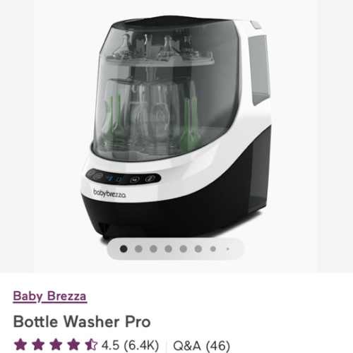 Bottle Washer Pro®: Automatic Baby Bottle Washer | Baby Brezza