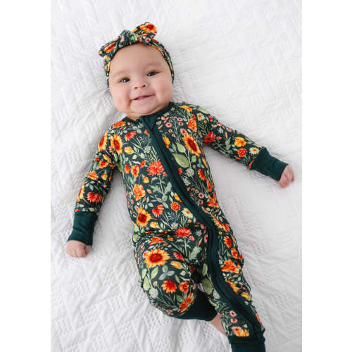 Flower Field Bamboo Sleeper – Little Crowns & Capes