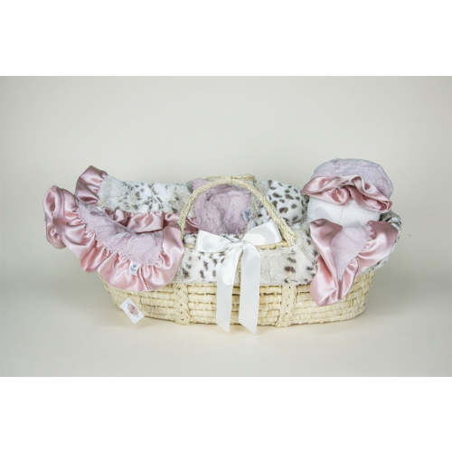 Dusty Pink Snowcat Royale Moses Gift Set