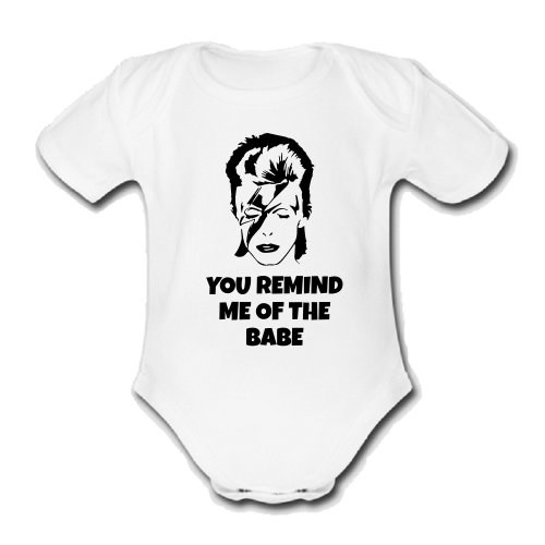 Psychobaby David Bowie Labyrinth Babygrow Baby vest grow bodysuit clothes Cute Unique Unique