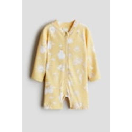 Swimsuit UPF 50 - Yellow/seashells - Kids | H&M US