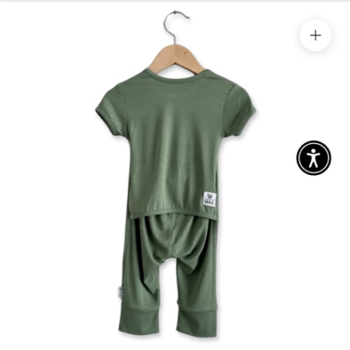 Succulent Short Long Romper