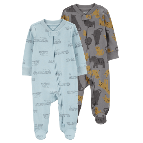 Baby 2-Pack 2-Way Zip Sleep & Play Pajamas | Carter's