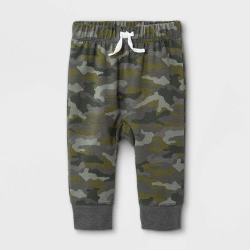 Baby Harem Camo Jogger Pants - Cat & Jack™ Green Newborn