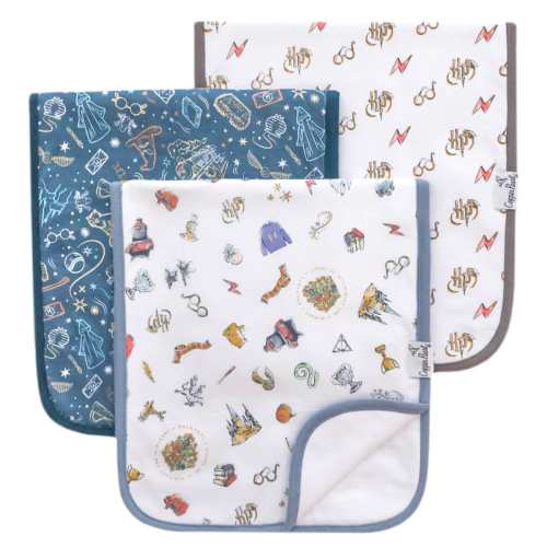 Wizarding World Burp Cloth Set | Copper Pearl