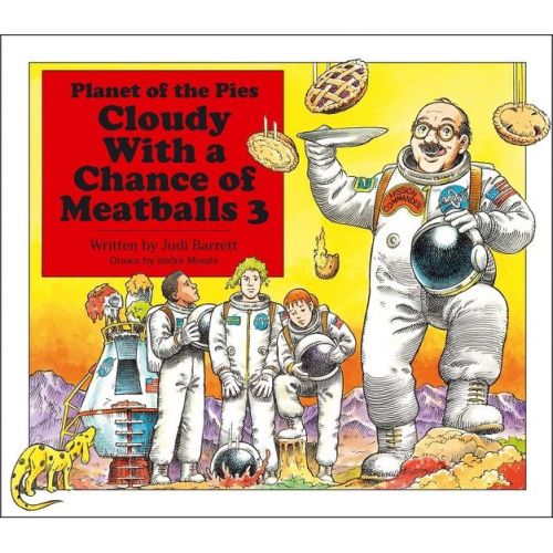 Cloudy with a Chance of Meatballs 3 - by Judi Barrett (Hardcover)