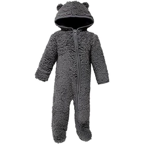 Hudson Baby Unisex Baby Fleece Sleep and Play