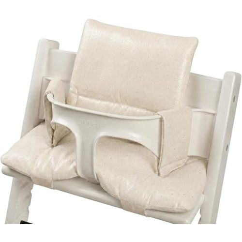 Waterproof & Compatible Stokke Tripp Trapp Cushion Set - Easy to Clean- Made Fabric from Korea 100% Cotton Stokke Tripp Trapp High Chair Cushion Set (Natural Cotton)