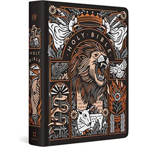 ESV Single Column Journaling Bible, Artist Series (Hardcover, Joshua Noom, The Lion and the Lamb)