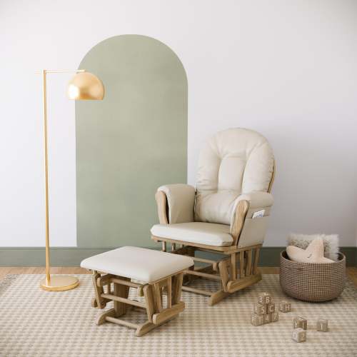 Premium Hoop® Glider & Ottoman