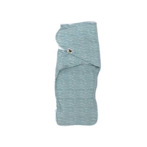 Norani Snugababe Swaddle Wrap Sleep Pod - Green Stripes