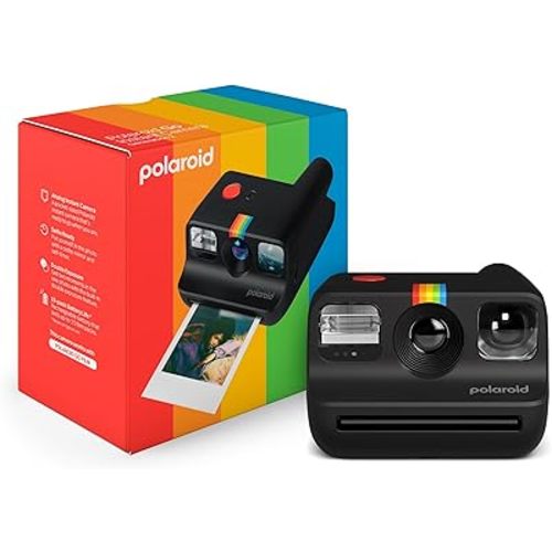 Polaroid Go Generation 2 - Mini Instant Camera + Film Bundle (16 Photos Included) - Black (6280)