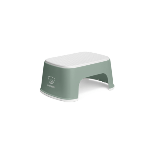 BabyBjorn Step Stool Deep Green & White