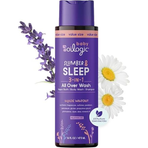Oilogic Baby Sleep & Slumber 3 in 1 All Over Shampoo & Body Wash
