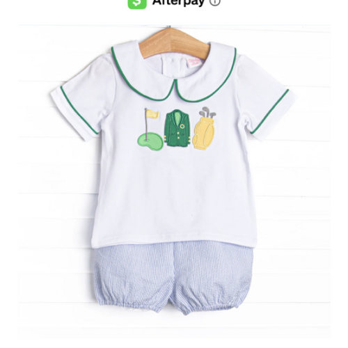 Master Class Applique Bloomer Set, Blue – Stitchy Fish