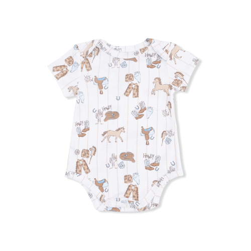 Cowboy Nursery - Short Sleeve Bodysuit – Angel Dear