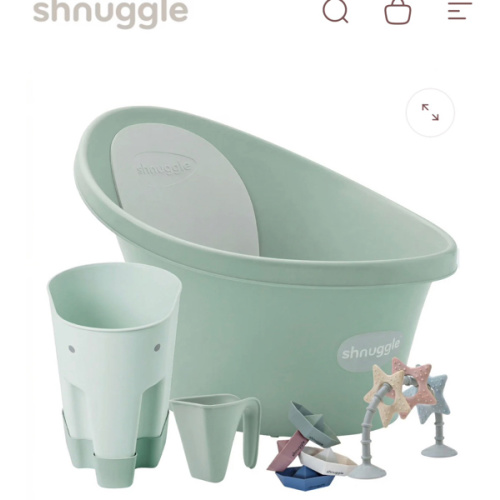 Shnuggle Newborn Bundle: Baby Bath & Accessories Bundle - 5-Piece Set – Shnuggle USA