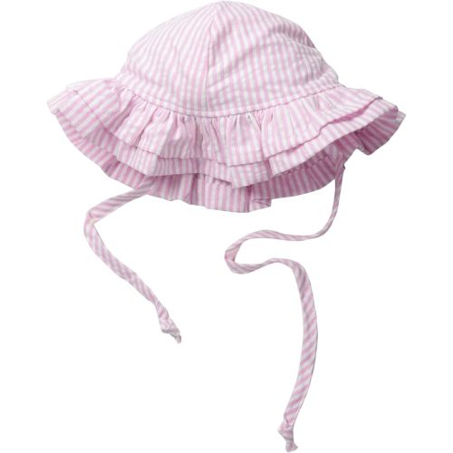Flap Happy Baby Girls' UPF 50+ Double Ruffle Hat