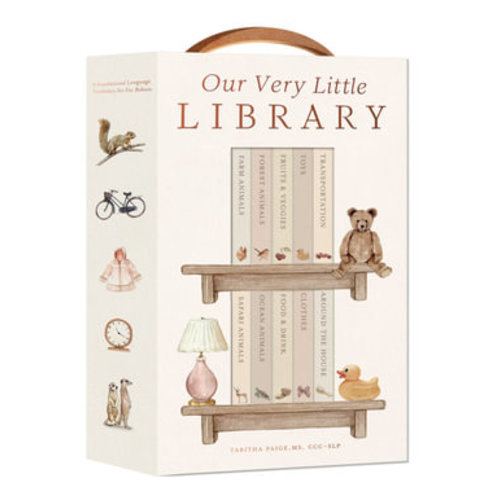 Our Very Little Library Board Book Set by Tabitha Paige | A Foundational Language Vocabulary Board Book Set for Babies | 9781958803868 | Booktopia