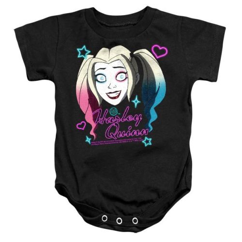 Baby Harley Quinn Animated Series Harley Head Infant Bodysuit
