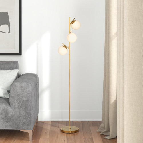 Willa Arlo™ Interiors Willenhall 66.5" LED Tree Floor Lamp & Reviews | Wayfair
