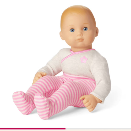 Bitty Baby® Doll #3 with blonde hair in Pastel Pink