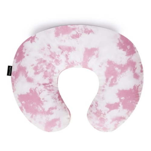 Dream On Me Beeboo Nursing Pillow and Positioner, Breastfeeding and Bottlefeeding Pillow, Removable and Washable Pillow Cover, Soft and Breathable Fabric, Pink