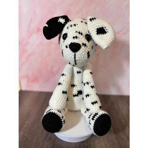 Dalmatian - hand crocheted