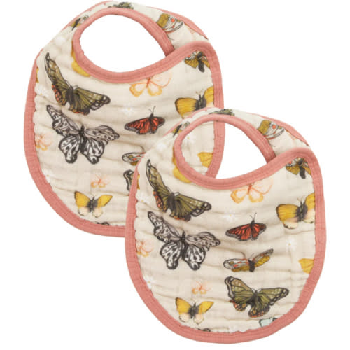 Cloud Muslin™ Bib 2 Pack - Amelia/Rose